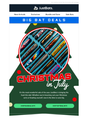 JustBats - Christmas Came Early!