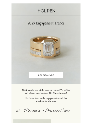 HOLDEN - 2025’s hottest engagement ring?