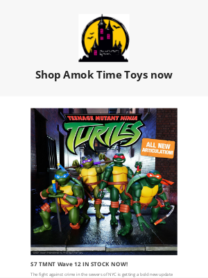 Amok Time Toys - New S7 TMNT Ultimates Wave 12 IN STOCK NOW!