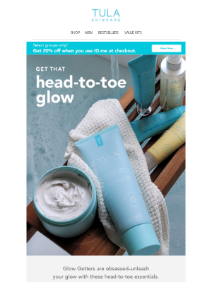 TULA - Head-to-toe glow essentials you need now