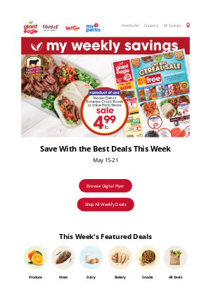 Giant Eagle - See What’s on SALE This Week