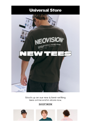 Universal Store (Australia) - Stock Up On Tees