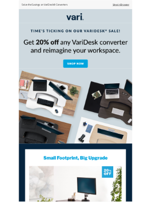 VARIDESK - 📈20% Off - Don’t Wait, Elevate Today!📈