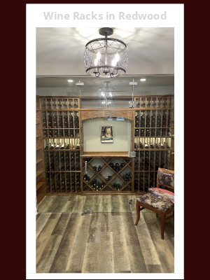 Wine Cellar Innovations - Wine Storage Solution for Another Satisfied Customer