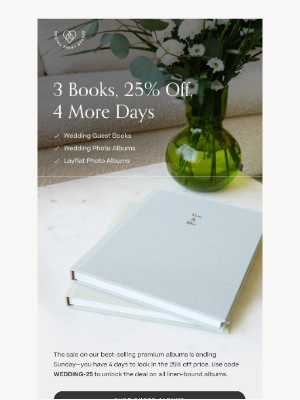 Social Print Studio - Last chance for 25% off the Layflat Album Collection ⏳