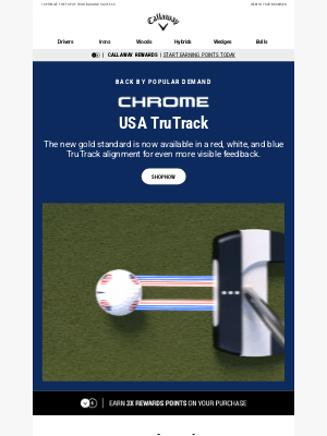 Callaway Golf - Shop USA TruTrack Chrome Golf Balls