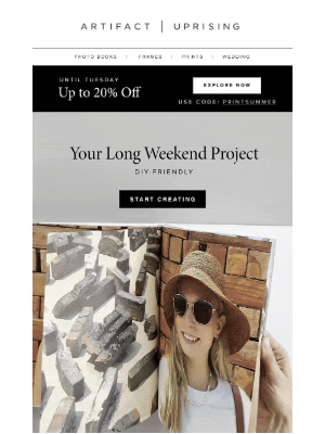 Artifact Uprising - Project ideas for your long weekend 