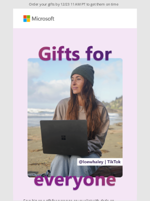 Microsoft - Gifting made easy