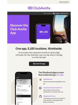 Club Avolta - The Club Avolta App is here