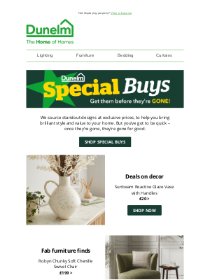 WorldStores (United Kingdom) - Sprucing your space 🤝 Special Buys