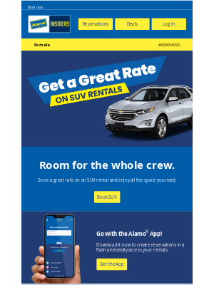 Alamo Rent A Car - Rochelle, Get Great Rates on SUVs! 😎