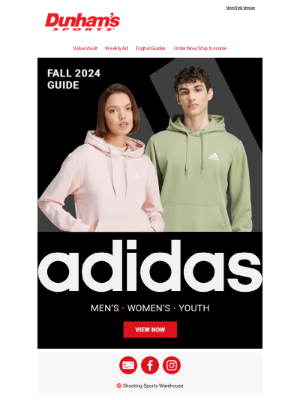 Dunham's Sports - NEW: 🙌 Fall 2024 adidas Guide