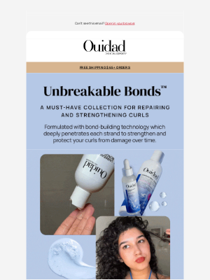 Ouidad - From fragile to fortified: Unbreakable Bonds™ 💧