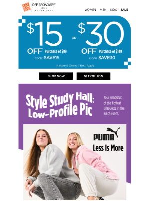 Rack Room Shoes - $30 OFF low-profile sneakers
