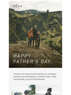 ROKA - Happy Father’s Day.