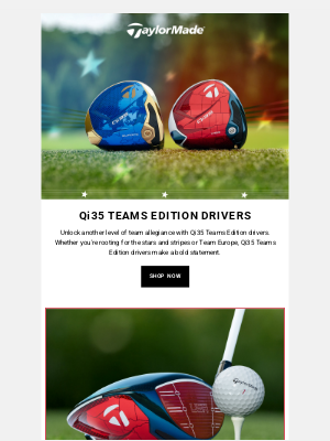 TaylorMade Golf - Introducing Qi35 Teams Edition Drivers