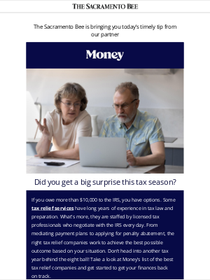 The Sacramento Bee - Do you owe more than $10,000 in back taxes?