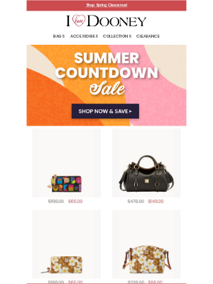 Dooney & Bourke - THIS JUST IN: June's Bag of The Month is Just $119!
