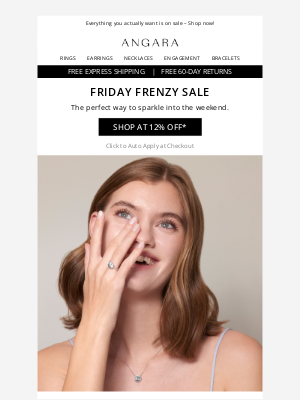 Angara - Sale Live Now: Shop Friday Frenzy