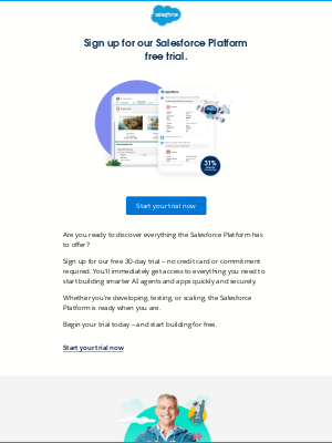 Salesforce - Discover the Salesforce Platform with a free trial.