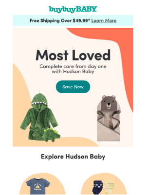 buybuy BABY - Most-loved brand alert: Hudson Baby ❤️