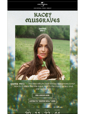 Spotify - Pre-order the new album from Kacey Musgraves 🌱