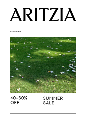 Aritzia (CA) - 40–60% off