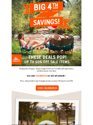 4th of July Saving: up to 50% off!🎉
