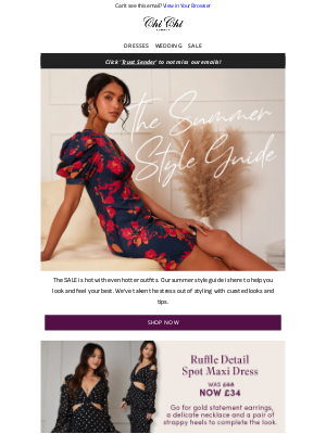 Chi Chi London - Your Summer Style, Sorted ☀️