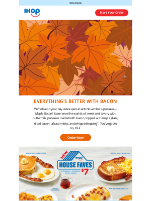 IHOP - They’re Here! November’s Maple Bacon Pancakes🍁🥓