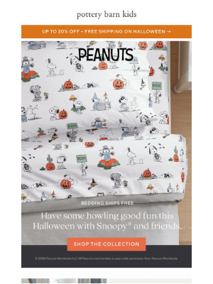 It’s trick-or-treat season with Snoopy® 🎃