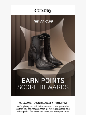 CUADRA - Your styles, your rewards: discover how to earn more.