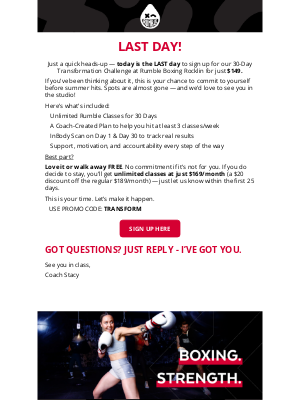 Rumble - Last Chance! 30-Day Challenge Closes Tonight 🕒 No Risk, all reward!