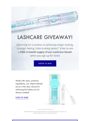 SugarBearHair - 🚨 LashCare Giveaway!