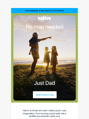 Native Shoes - Happy Father’s Day