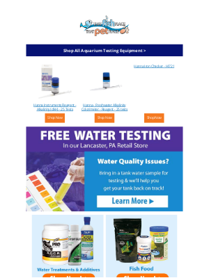 That Pet Place - Got Water Quality Issues?