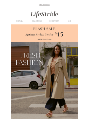 LifeStride - Comfy NEW sandals to refresh your look!