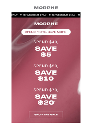 Morphe Brushes - THIS WEEKEND ONLY