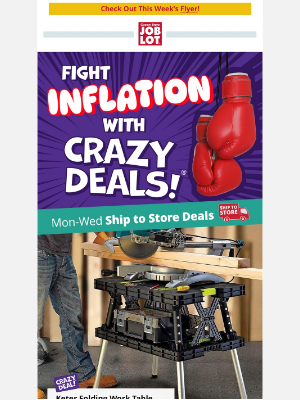 Ocean State Job Lot - Score Crazy Savings on Fresh Ship-to-Store!