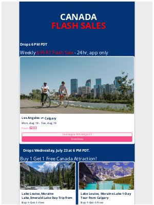Trip Network - Your 24hr Flash Sales! ⏰