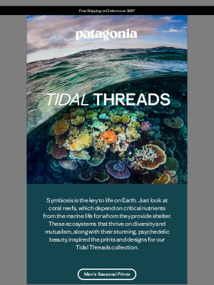 Patagonia - New Tidal Threads collection