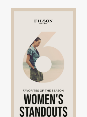 Filson - Women's Bestsellers