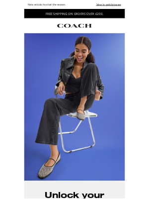 Coach (United Kingdom) - Festive Styles have landed.