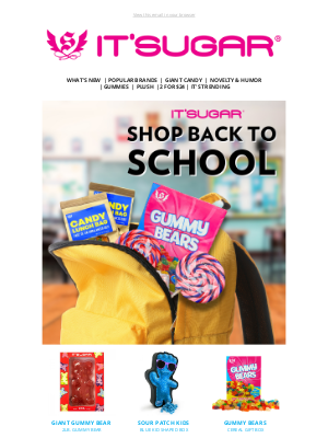 It’sugar - Survive back to school this year with your favorite IT'SUGAR treats 🍭