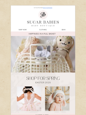 Sugar Babies - Hurry Hop into Spring with Style! 🐰