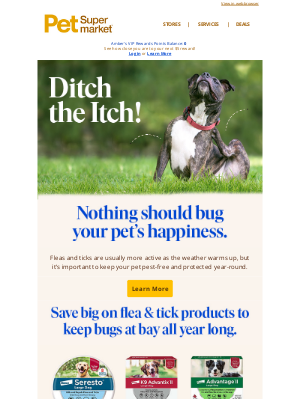 Pet Supermarket - 🦟 Flea & Tick season is here! 🙀 Keep your pet protected