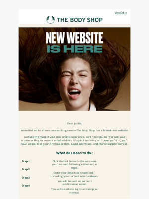 The Body Shop (United Kingdom) - New website is now LIVE!