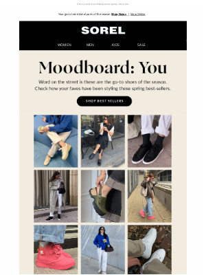 SOREL - Spring Style Edit