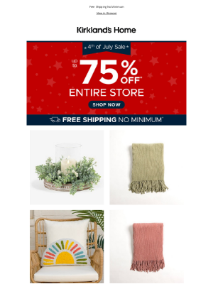 Kirkland's - UP TO 75% OFF 💸 It's ALL On Sale!