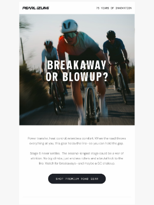 Pearl Izumi - POWERED BY STAGE 6
